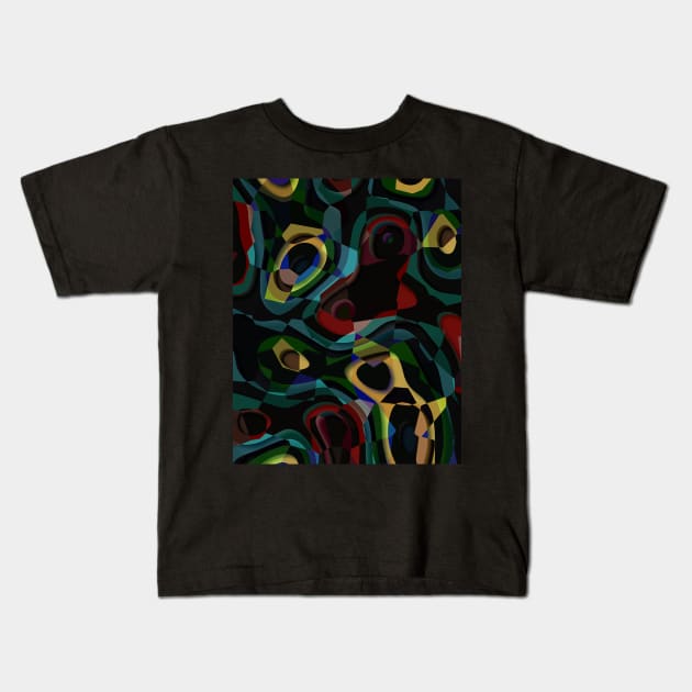 Cubist Kids T-Shirt by JonHerrera